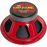Eminence Karnivore 12-inch Guitar Amp Speaker &ndash; 60W Ceramic Magnet 8 Ohm Loudspeaker for Metal Guitarists &ndash; Tight Bass, Aggressive Highs, Studio-Ready Tone - KARNIVORE-8