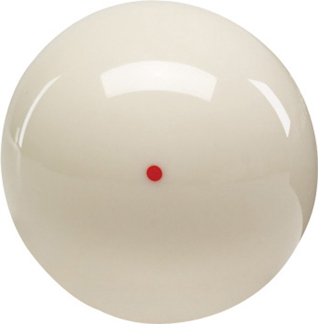Aramith Dynamo Weighted Orange Dot Cue Ball 2.25" | Premium Tournament Billiard Ball