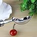 Ice Cream Scoop Dishwasher Safe - Solid Stainless Steel - Black Non-slip Rubber Grip - By Hihamer