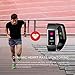 LEMFO Fitness Tracker Colour Screen Heart Rate Monitor Swimming Waterproof Activity Tracker Smartband Sleep Monitor Pedometer color Smart Bracelet Wristband for IOS Android