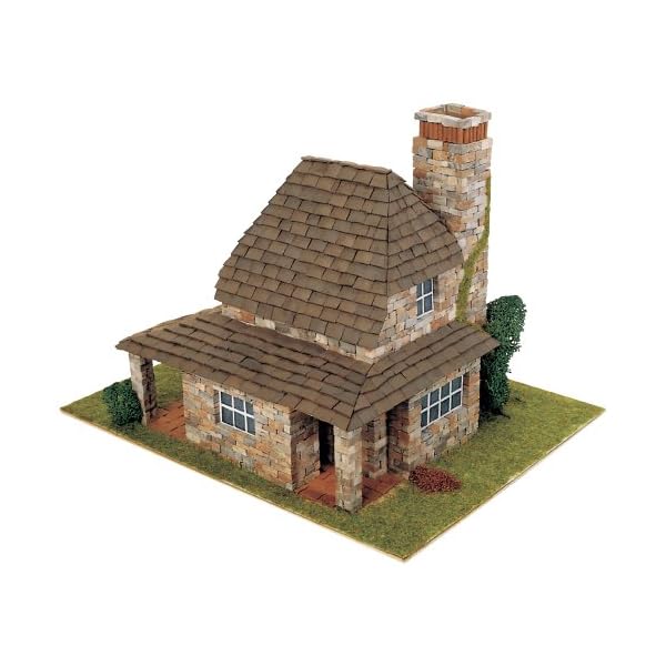 Domus Kits Domus Kits40042 Landhaus 2445 Teile Country 2 House Modell, MaÃstab 1:50, Mehrfarbig, M