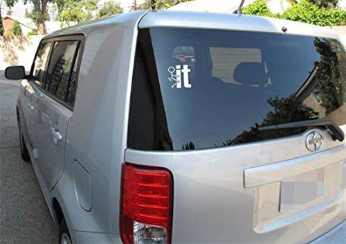 3pcs 5" Funny fuck-It JDM Illest Ricer Car Window Die-Cut Graphic Vinyl Decals for SUV Truck Car Bumper, Laptop, Wall, Mirror, Motorcycle
