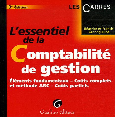 L' essentiel de la comptabilité de gestion