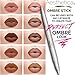 Aesthetica Ombre Stick - Double Ended White Lip Highlighter/Blending Brush for an Instant Ombre Lip - Works with all Lip Colors - Creamy Long Wear Formula