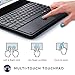 Cooper TOUCHPAD Executive Keyboard case Compatible with Google Nexus 10 | 2-in-1 Bluetooth Wireless Keyboard with Touchpad & Leather Folio Cover | Touchpad Mouse (Blue)