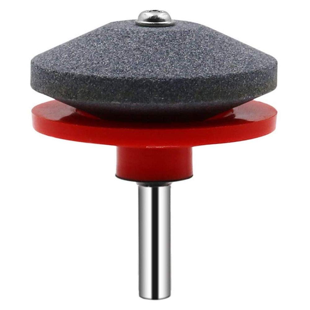 Universal Lawn Mower Blade Sharpener Universal Grinding Rotary Drill Cuts Sharpener Garden Tool Red