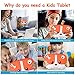 Kids Tablets,7inch Kids Android Tablets for Kids 1G+16G Android9.0 Quad Core Kids Tablets with WiFi Parental Control,GMS Certified,Bionic Design with Kids-Proof Case.