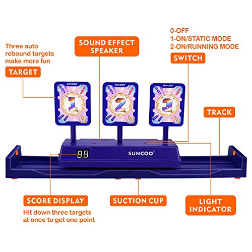 3 SUNCOO+Running+Shooting+Targets+Electronic
