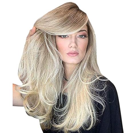 Amazon Com 1 Piece Wig New Fashion Natural Mix Colors Gold Sexy