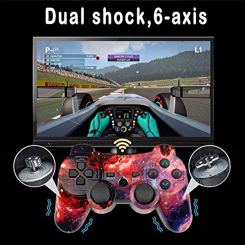 2 CHENGDAO+Controller+Wireless+Playstation+Six+axis