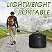 Chihee Stainless Steel 2 Pieces Kit 0.7L Frying Pan and 1.3L Pot with Lid Camping Cookware Set Folding Hand Portable Lightweight Cooking Mess Kit for Outdoor Hiking Backpacking Picnic