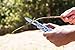 BlizeTec EDC Knife: 8-in-1 Tactical Pocket Folding Gear with Led Light (Silver)