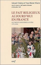 Le  fait religieux aujourd'hui en France