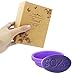 Tomnk 25Pcs Soap Molds Silicone Handmade Soap Mold Baking Mold Cupcake Liners 50 Packing Bags as a Gift