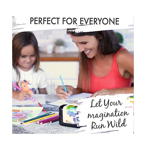 Zenacolor 72 Colored Pencils Set – Numbered Coloring Pencils in Metal