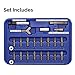 NEIKO 10082A Security Bit Set and Ratcheting Screwdriver | 101 Piece Set | Chrome Vanadium Steel | Screwdriver Bit Set Phillips, Tamperproof Torx Bits, & Flat | 1/4