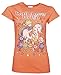 Womens Orange Rainbow Brite and Sprites Fitted T Shirt