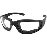 3 Pair Motorcycle Riding Glasses Padding Goggles UV Protection Dustproof Windproof Motorcycle Sunglasses for Outdoor Actives