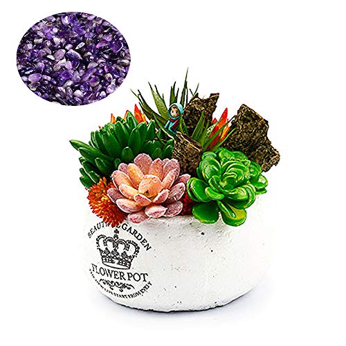 5 Kingyao+Amethyst+Tumbled+Crushed+Decoration