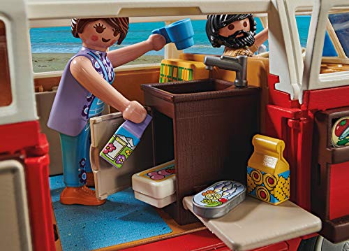 PLAYMOBIL Volkswagen 70176 T1 Camping Bus, Für Kinder ab 5 Jahren – Bild 6