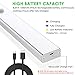 LOFTER LED Rechargeable Cabinet Light With Motion Sensor - 62-LED Wireless Under Cabinet Lighting for Closets, Wardrobes - 2 Sensor Modes
