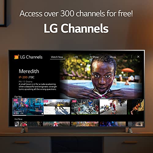 LG 80 Series 43" Alexa Builtin, 4K UHD Smart TV, 60Hz Refresh Rate, Filmmaker Mode, Game