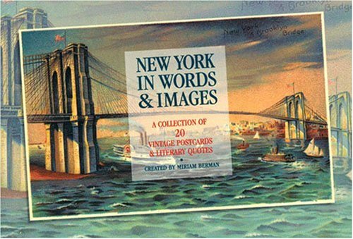 New York in Words & Images: A Collection of 20 Vintage Postcards & Literary Quotes