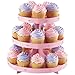 Wilton Light Pink Borders Cupcake Stand (1512-0884)
