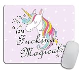 Funny Mousepad, Funny Mouse pad, Unicorn Mousepad, Unicorn Mouse pad, Unicorn Gift, Gift for Coworker, Gift for Boss, Going Away Gift