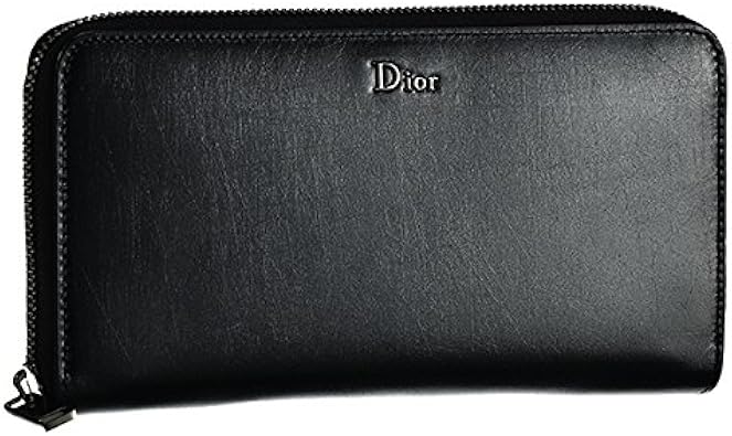 Amazon Dior Homme ディオール オム 財布 メンズ Leather ラウンドファスナー長財布 ブラック 2ufbc011 Xla 00n 並行輸入品 Dior Homme ディオール オム 財布