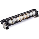 Baja Designs S8 30" LED Light Bar with Amber Backlight - Off-Road Lighting for Jeeps, Trucks, 4x4, UTV &amp; Overlanding - Wide Cornering Beam, Clear Lens