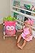 Rockabye Owlivia Pink Owl Rocker, One Size
