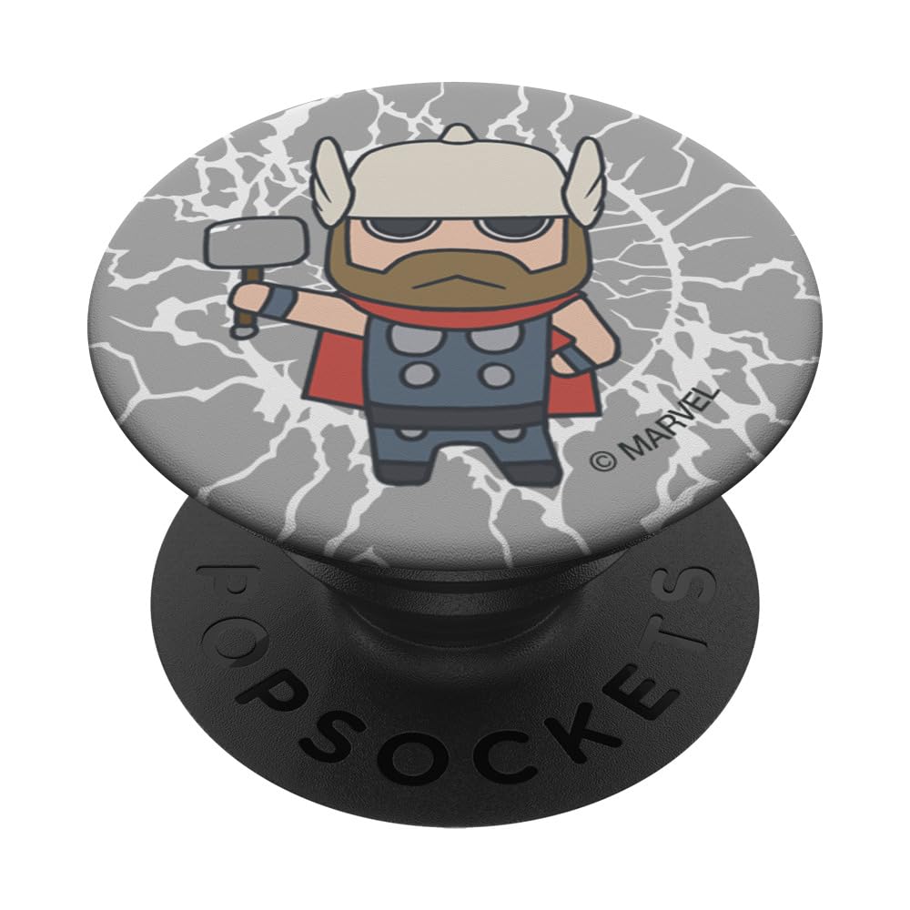 Marvel Thor Cute Cartoon PopSockets Swappable PopGrip