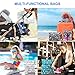 Washable and Reusable Wet Bag, Diaper Bag, Water Resistant Swimming Bag, Travel Toiletries Pouch, Yoga Gym Bag,Dog 4 Pcse