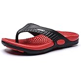 DSLED Massage Flip Flops for Men & Women, Acupressure Sandals Massage Slippers, Relief Plantar Fasciitis Heel Arch Arthritis Pain