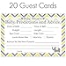 Yellow and Gray Elephant Baby Shower Advice and Predictions - 20 Cards