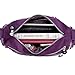 Women's Casual Tote Handbag Water Resistant Nylon Crossbody Bags Shoulder Bags Tote Purse Lady Messenger Bag (Purple)