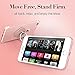 ESR Finger Ring Stand, Ring Holder/Finger Grip/Kickstand/Mount Universal [Washable] [Removable] Zinc Alloy Finger Loop for iPhone 7/7 Plus / 6s / 6 Galaxy S8 S8+ S7 Edge, Pink