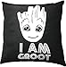 Marvel Guardians of The Galaxy 2 I Am Groot Decorative Toss Throw Pillow, 15