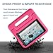 CAM-ULATA Case for iPad Air 1 Air 2 iPad 2018/2017 Case for Kids 9.7 inch Shock Proof Apple 5th 6th Generation Cover Kids Proof Pink
