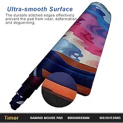 Timor Professional Gaming Mouse Pad, Custom Design