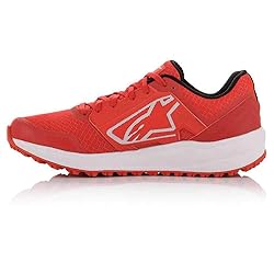 Alpinestars Men's Meta Trail Shoe, Red/White, 11.5