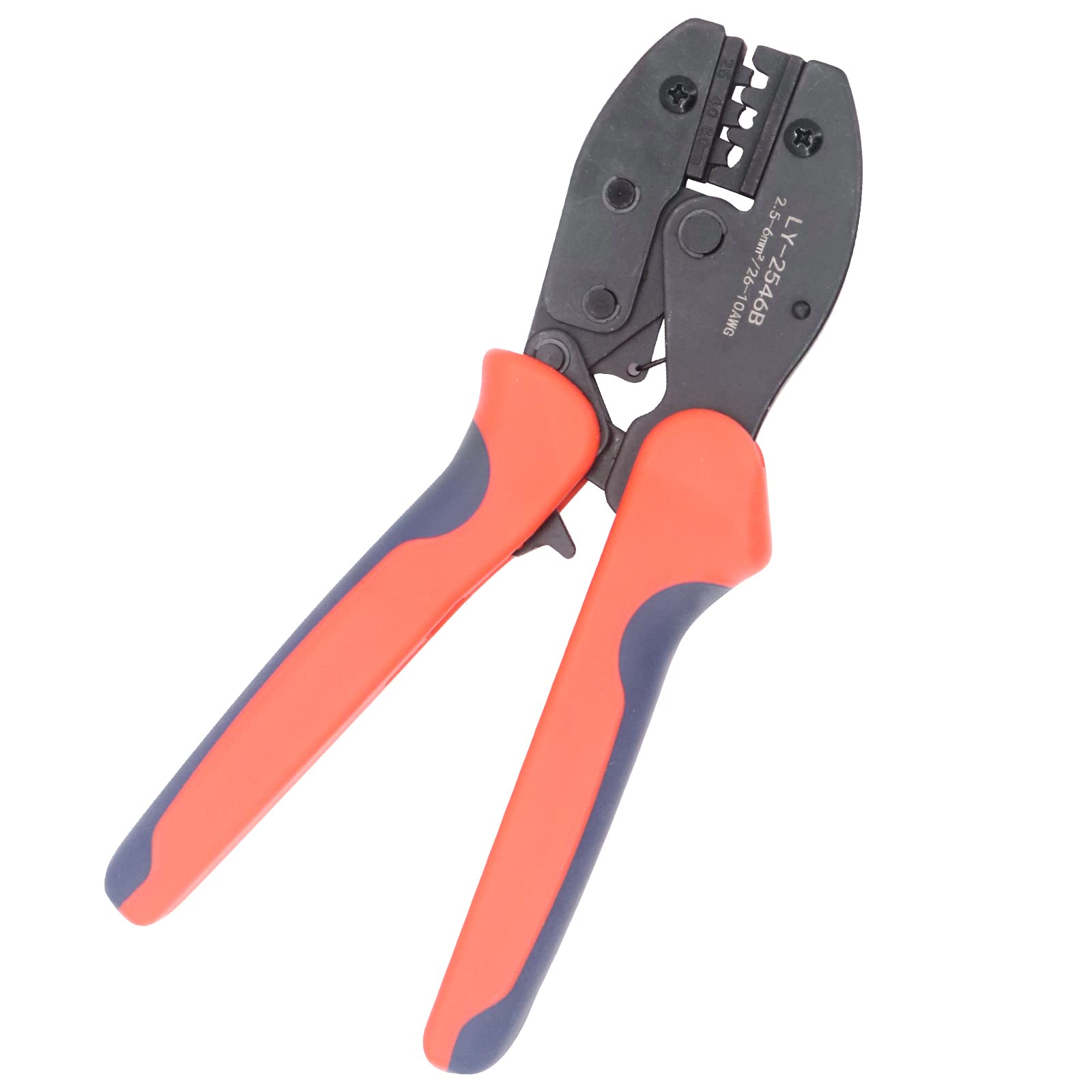 Yuhtech Solar Crimper PV Crimping Tool 26-10 AWG Ratcheting Connector for 2.5/4.0/6.0 mm² Solar Panel PV Cable