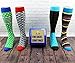 DapperGanger Crazy Funny Socks Colorful Dress Socks - Happy Fun Socks For Men Gift Set Funky