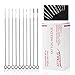 Tattoo Needles Kit, ATOMUS Assorted Sterilized Tattoo Needles 3rl 5rl 7rl 7rl 3rs 5rs 7rs 9rs 5m1 7m1 for Tattoo Supplies Machine (100pcs Tattoo Needles)