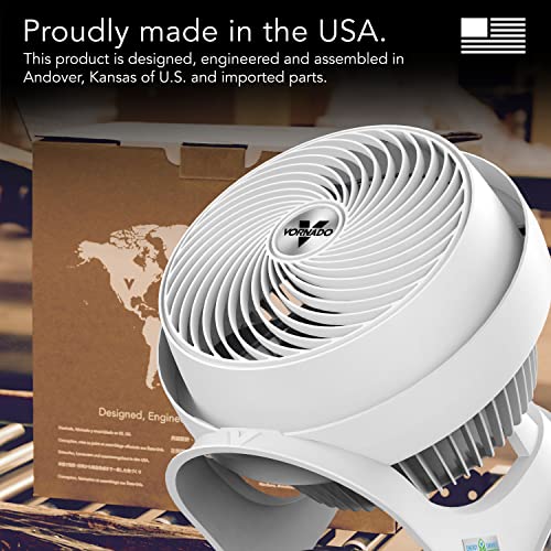 Vornado 733DC Whole Room Energy Smart Air Circulator Fan, Made in USA