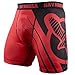 Hayabusa Recast Vale Tudo Compression Shorts - Red/Black, Large