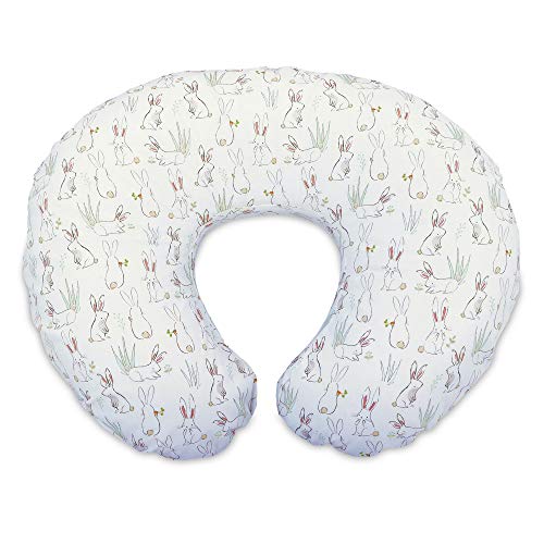 Boppy Nursing Pillow Cover, Hip Hop Bunnies, Cotton Blend Fabric, Fits Bare Naked, Original & Luxe Breastfeeding Pillow…