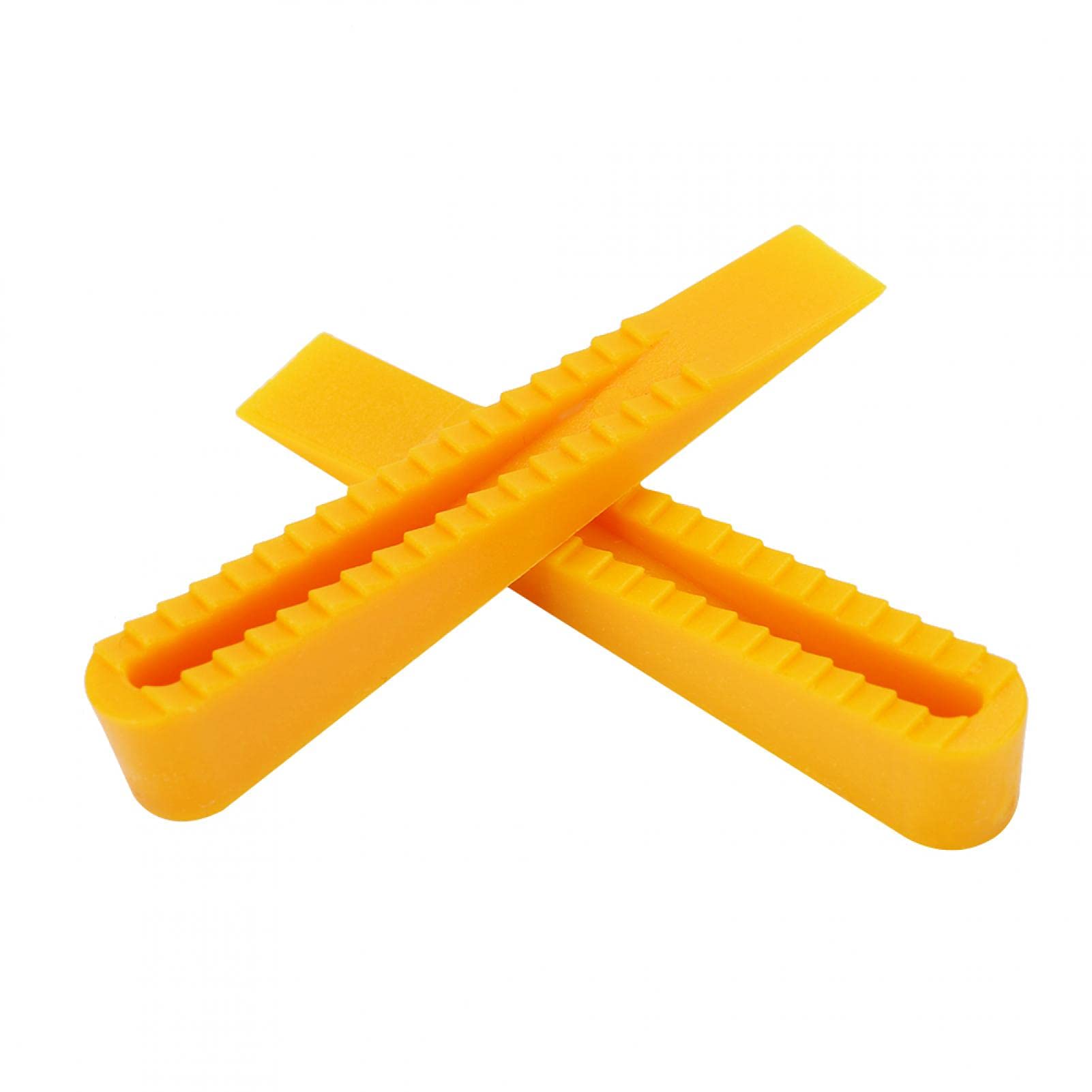 Tile Wedges, Tile Leveling System, Tile Leveling Wedge, 100pcs Tile Leveling System Wedges Tile Leveler Spacers Fence Panel Wedges Fence Wedges for Tiling Tools