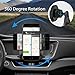 Car Phone Holder, Veckle CD Slot Magnetic Phone Car Mount Holder Strong Magnet Phone Holder for Car Universal Cradle for Smartphone iPhone 8 7 6S 6 Plus X Samsung Galaxy S8 S7 Edge Note 8 5 GPS, Black